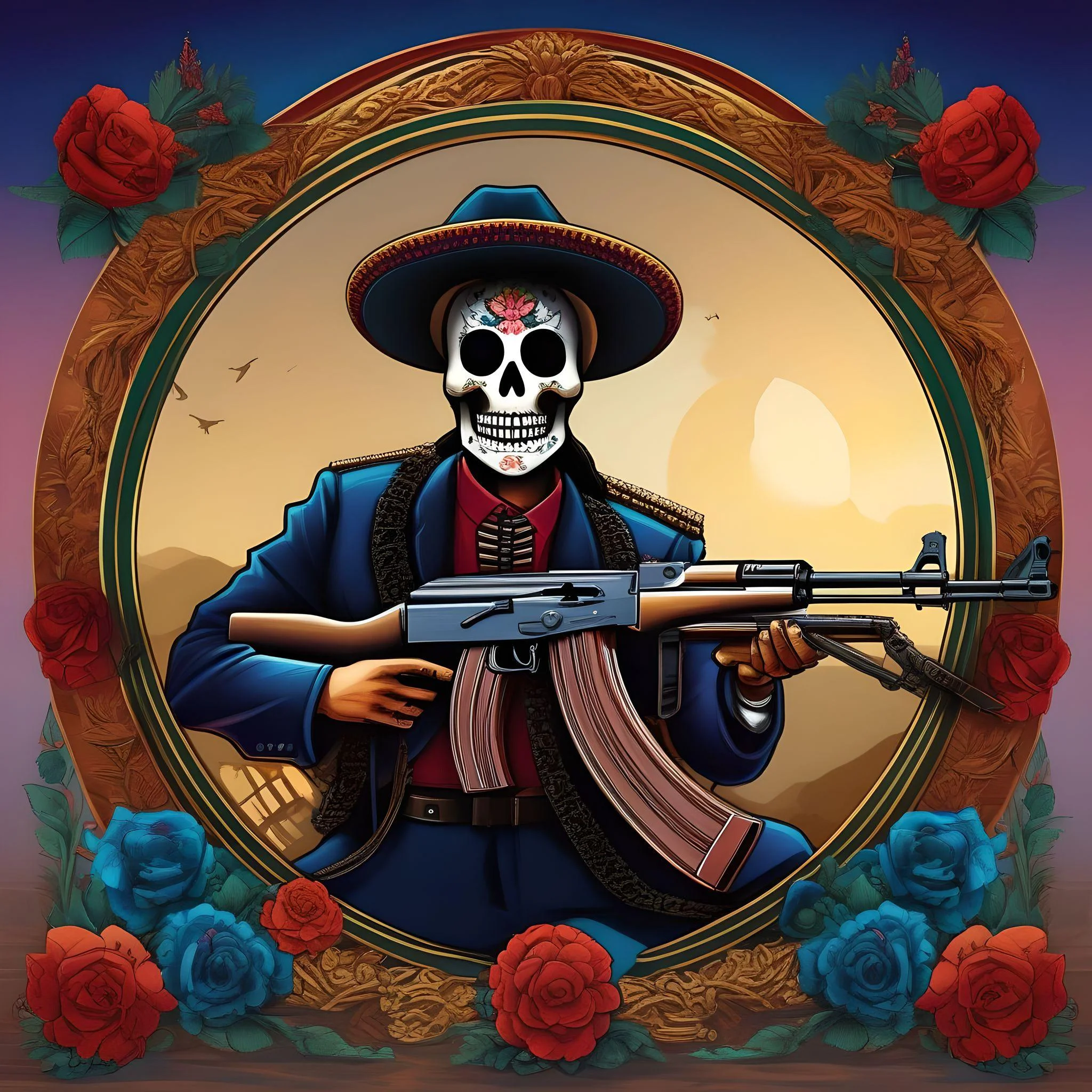 La Muerte con un Ak 47 (4).webp