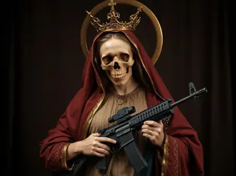 The Virgin Mary with the face of a skull (7).webp