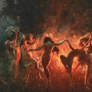 Nymphs Dancing to Pan’s Flute, 1920 Joseph Tomanek.jpg