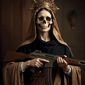 The Virgin Mary with the face of a skull (11).webp