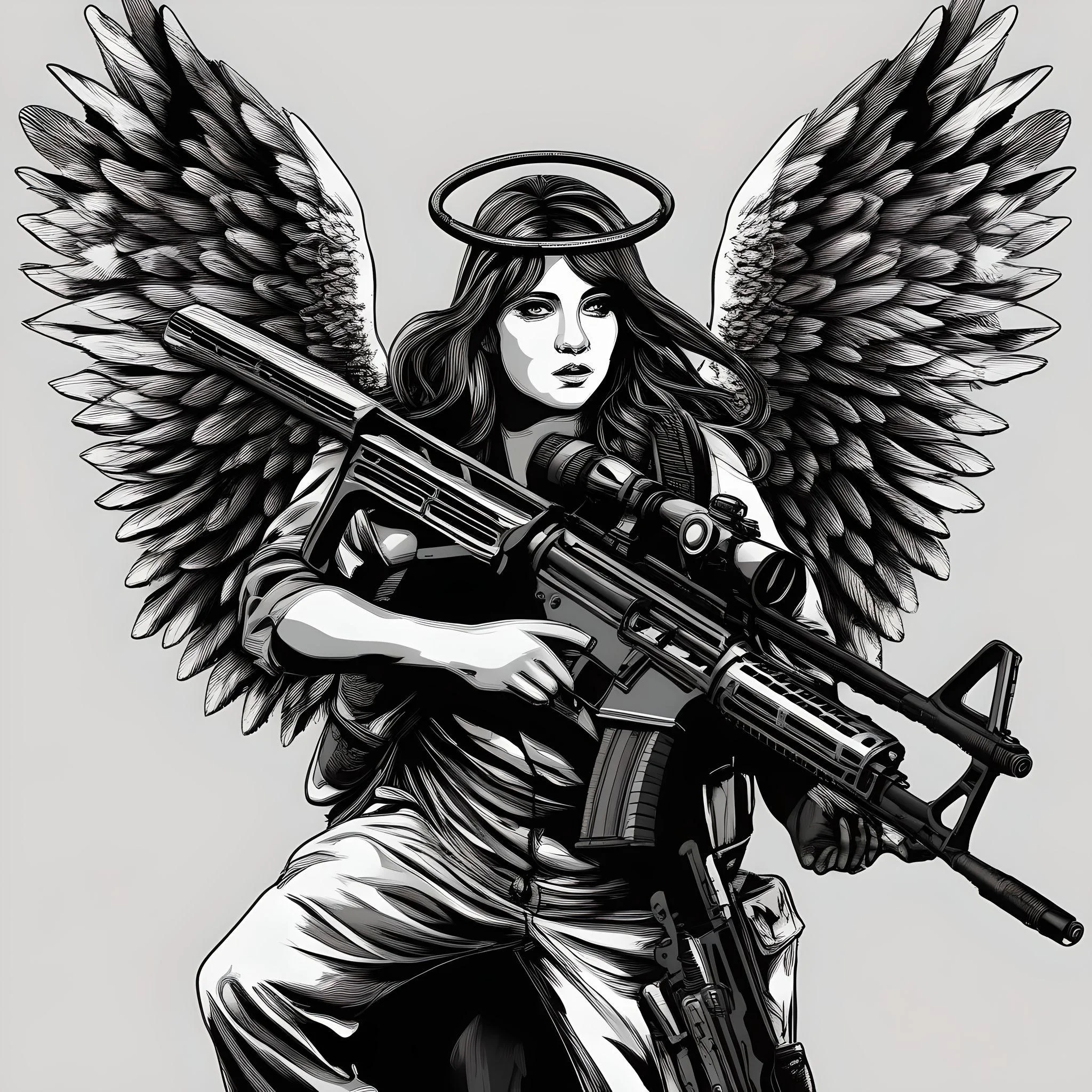 Angel with an assault rifle (5).webp