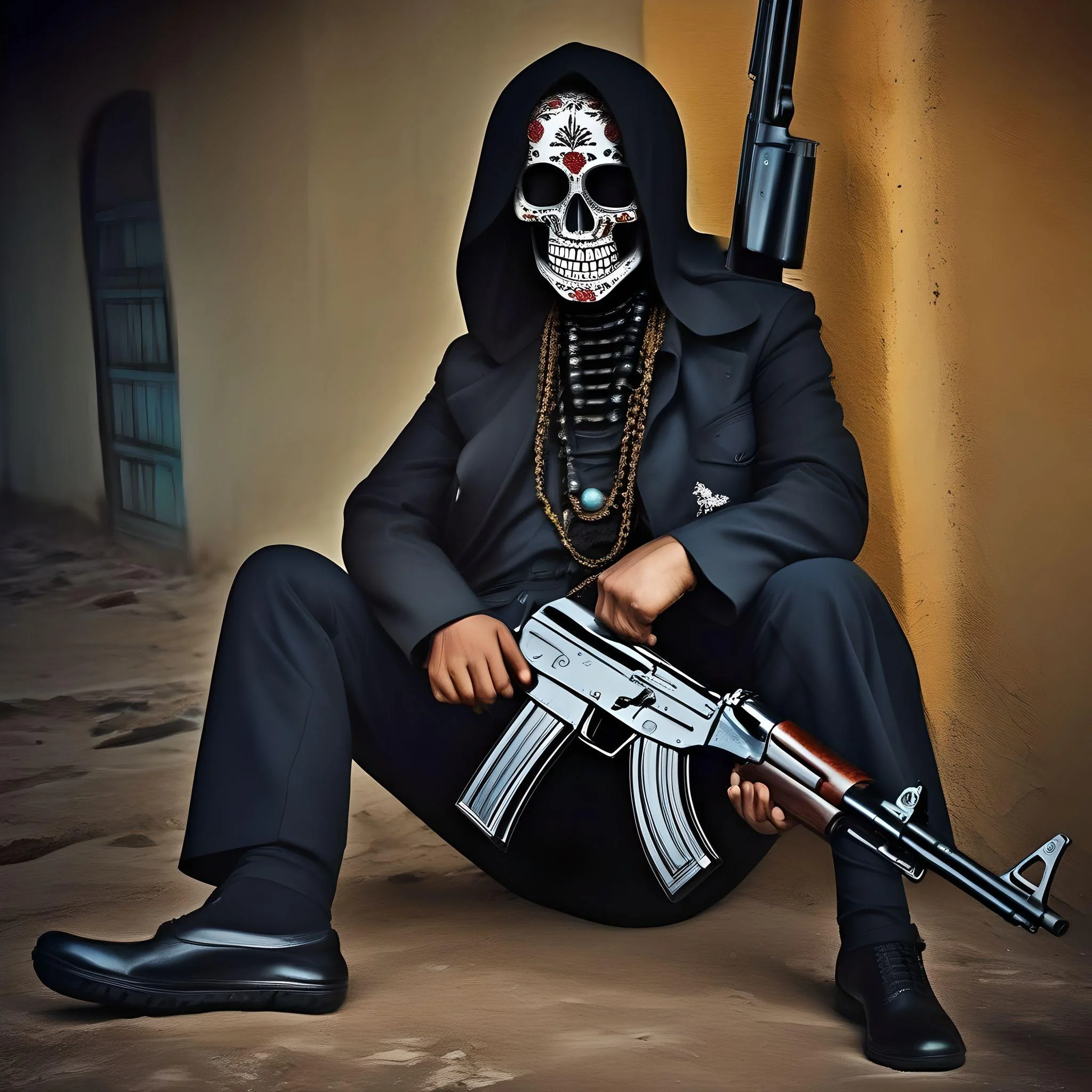 La Muerte con un Ak 47 (11).webp