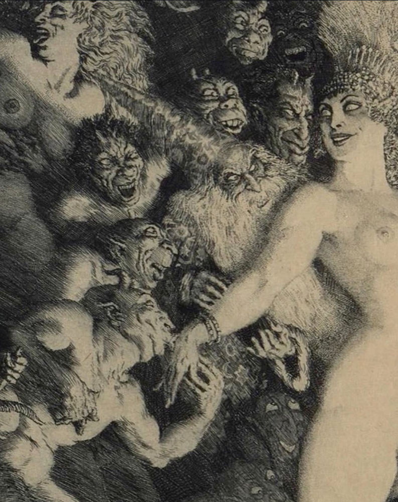 Norman Lindsay, She is arrive, detalle1.png