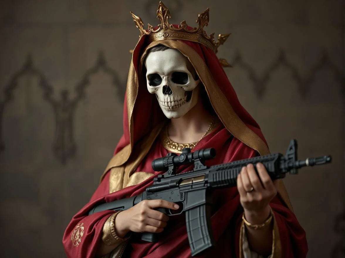 The Virgin Mary with the face of a skull (4).webp